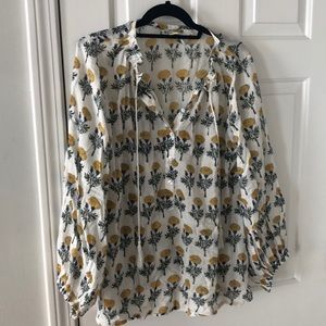 Emerson Frye Marigold Bardot top—often sold out!